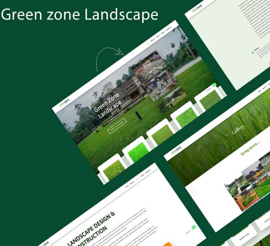 Green Zone Landscape - Tech Aventure Portfolio